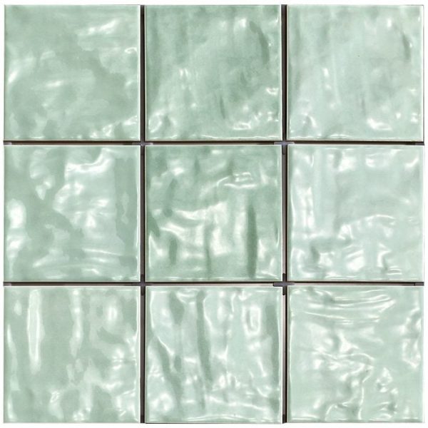 MALLORCA MINT GLOSS TILE 120X120mm