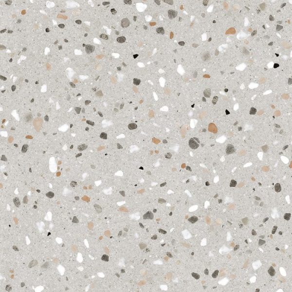 TERRAZZO STONE EARTH MATT TILE 600x600mm