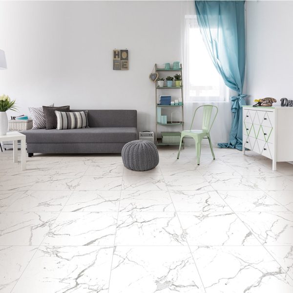 VENETO CARRARA MATT TILE 600X600mm