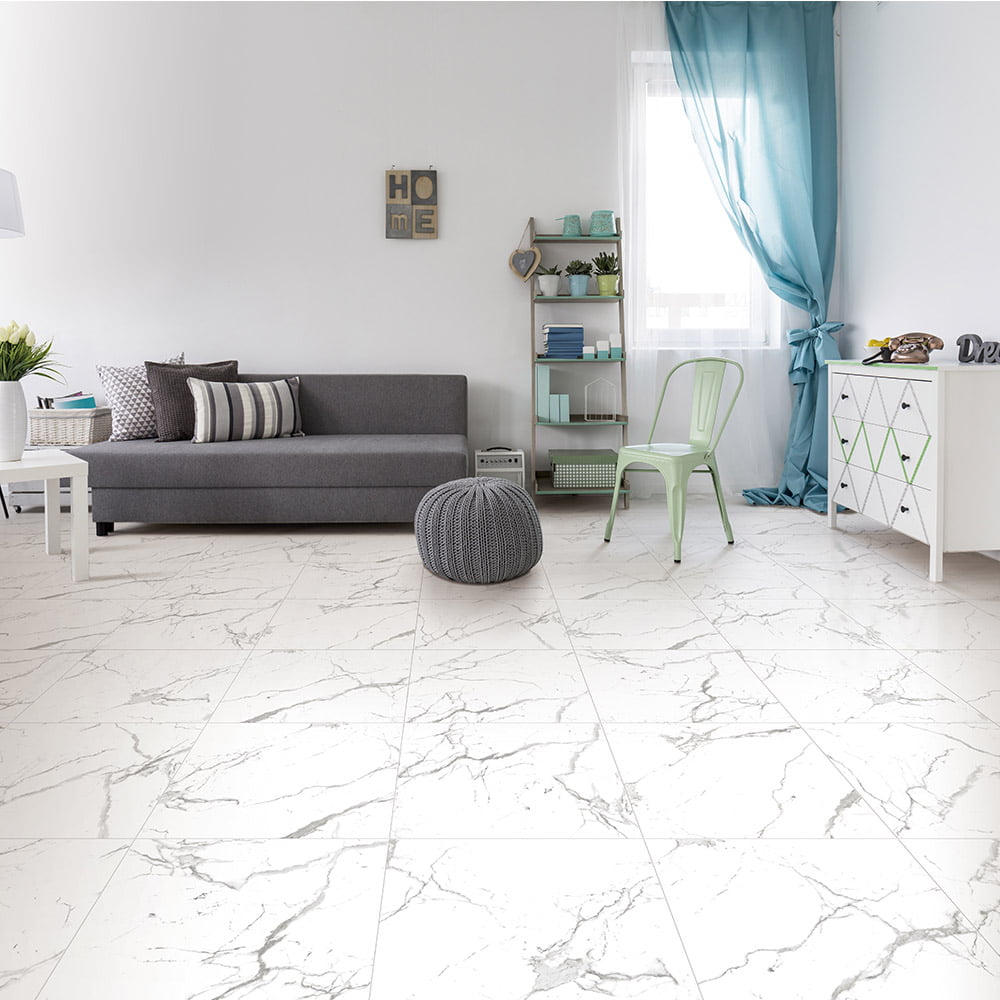 VENETO CARRARA MATT TILE 600X600mm