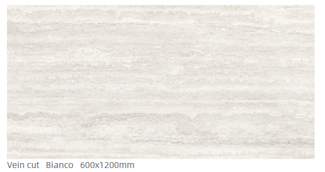 Bellavista Crystal Trav Vein Cut Bianco SmartGrip Flow 600x1200mm