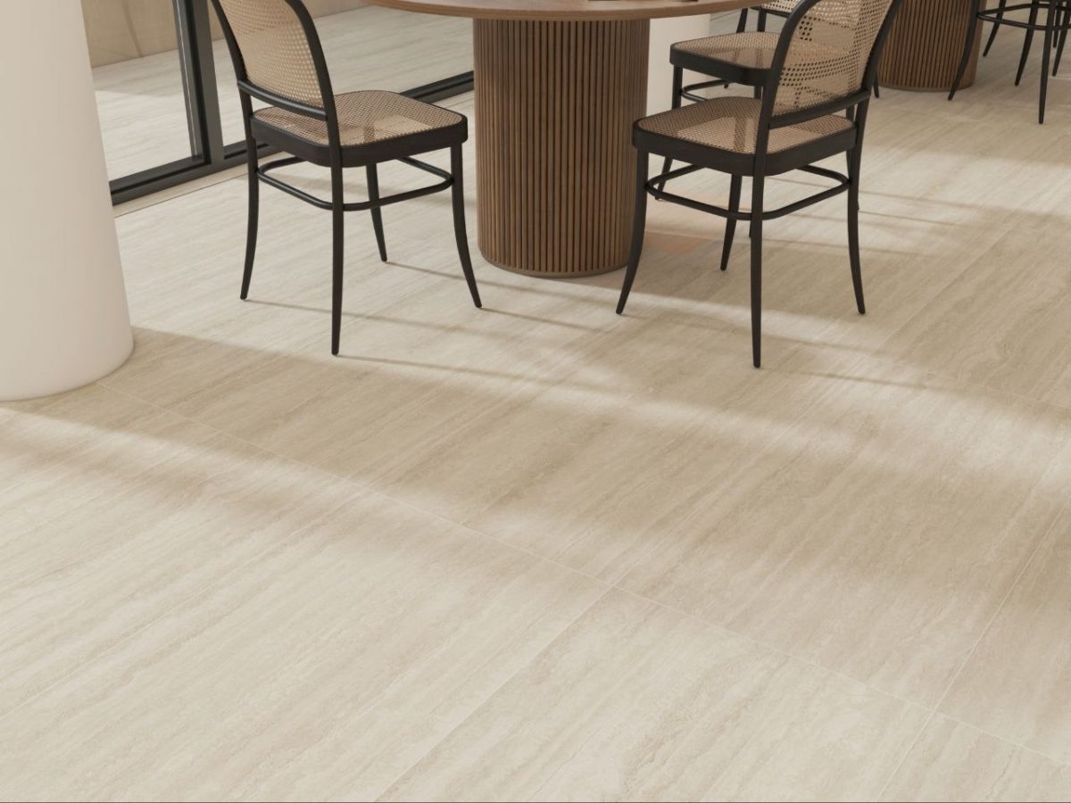 Bellavista Crystal Trav Vein Cut Warm SmartGrip Flow 600x600mm