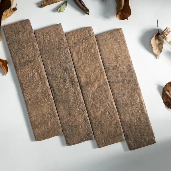 CAMDEN BRICK CHESTNUT MATT TILE 60X250mm