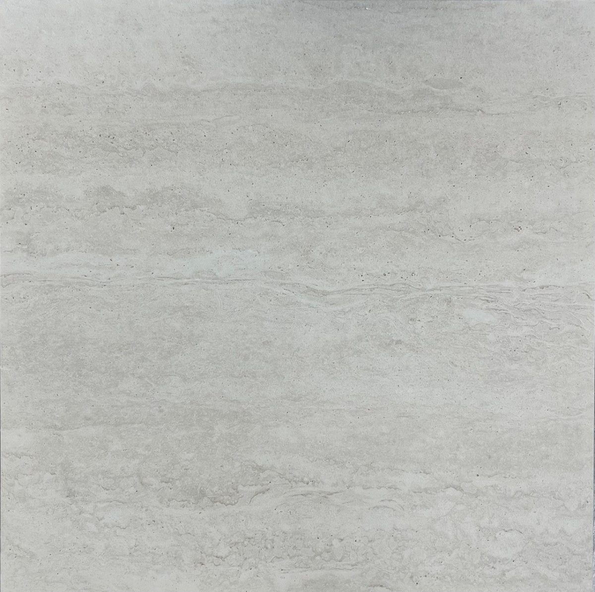 Crystal Trav Veincut Bianco SmartGrip Flow Rect Tile 600X600mm