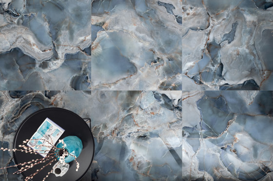 Onice Reale Gemstone (Ocean) Tile 600x1200mm