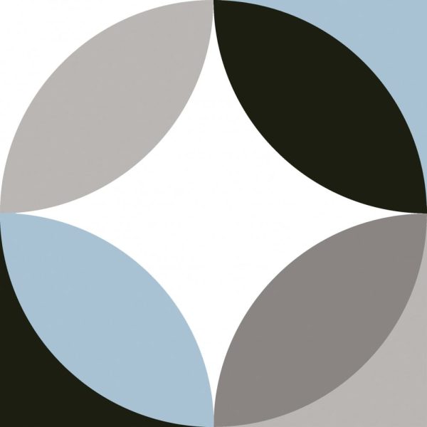 DUNE CIRCULAR SKY TILE 200X200mm