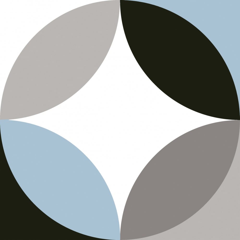 DUNE CIRCULAR SKY TILE 200X200mm