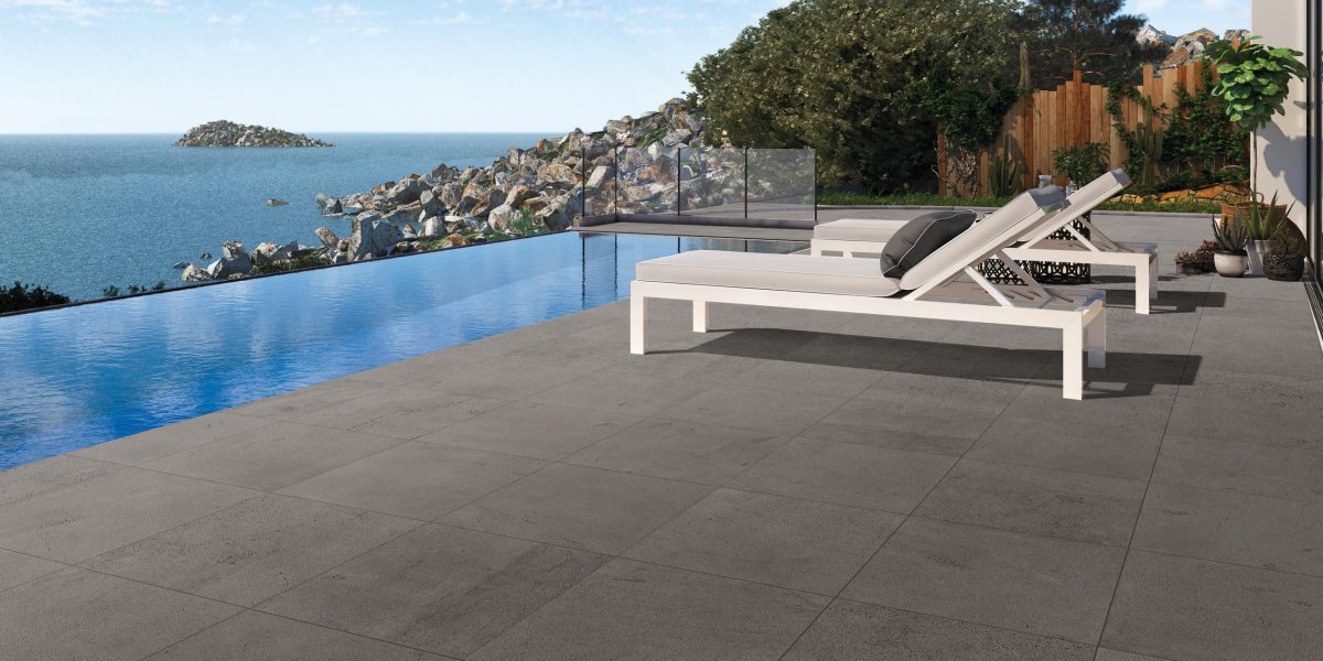 PIETRA BLU TECH GRIP DROP FACE TILE 400x600mm