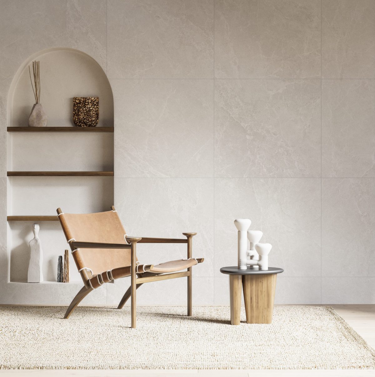 PISA BIANCO MATTE TILE 600X600mm