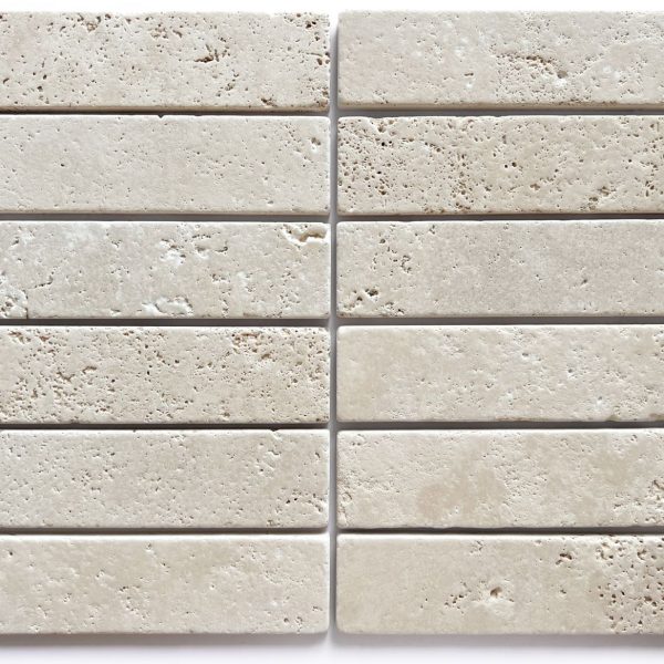 APOLLO BEIGE TRAVERTINE TUMBLED TILE 50X200mm