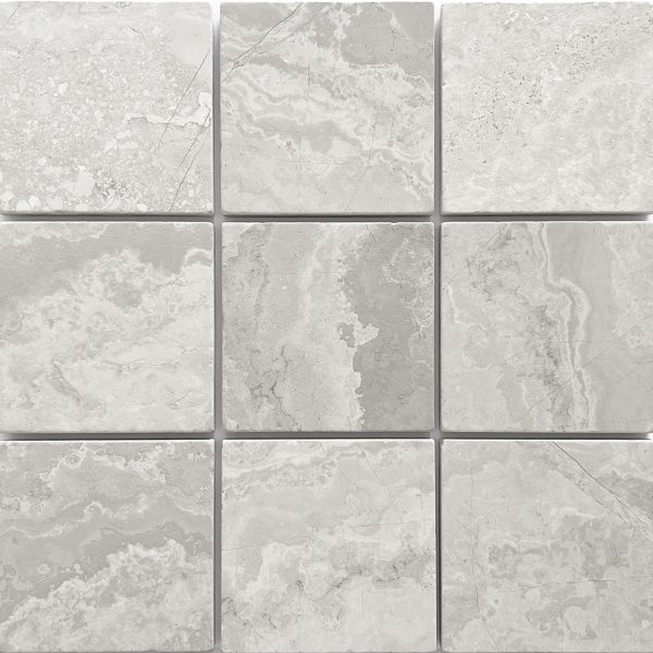 APOLLO GREY WOODSTONE TUMBLED TILE 100X100mm