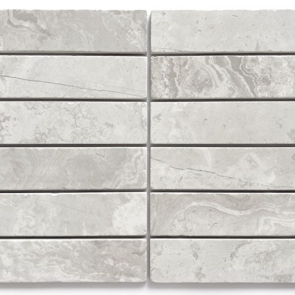 APOLLO GREY WOODSTONE TUMBLED TILE 50X200mm