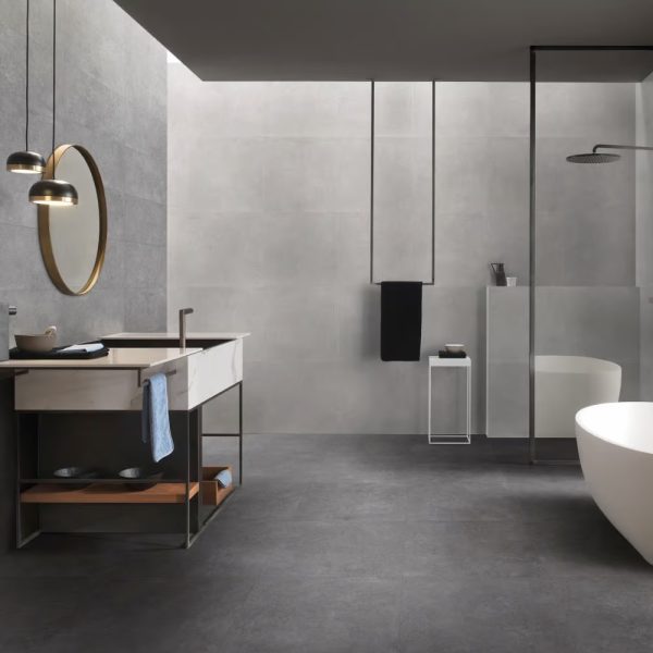 BOSTON GRIGIO MATT RECT TILE 600X600mm