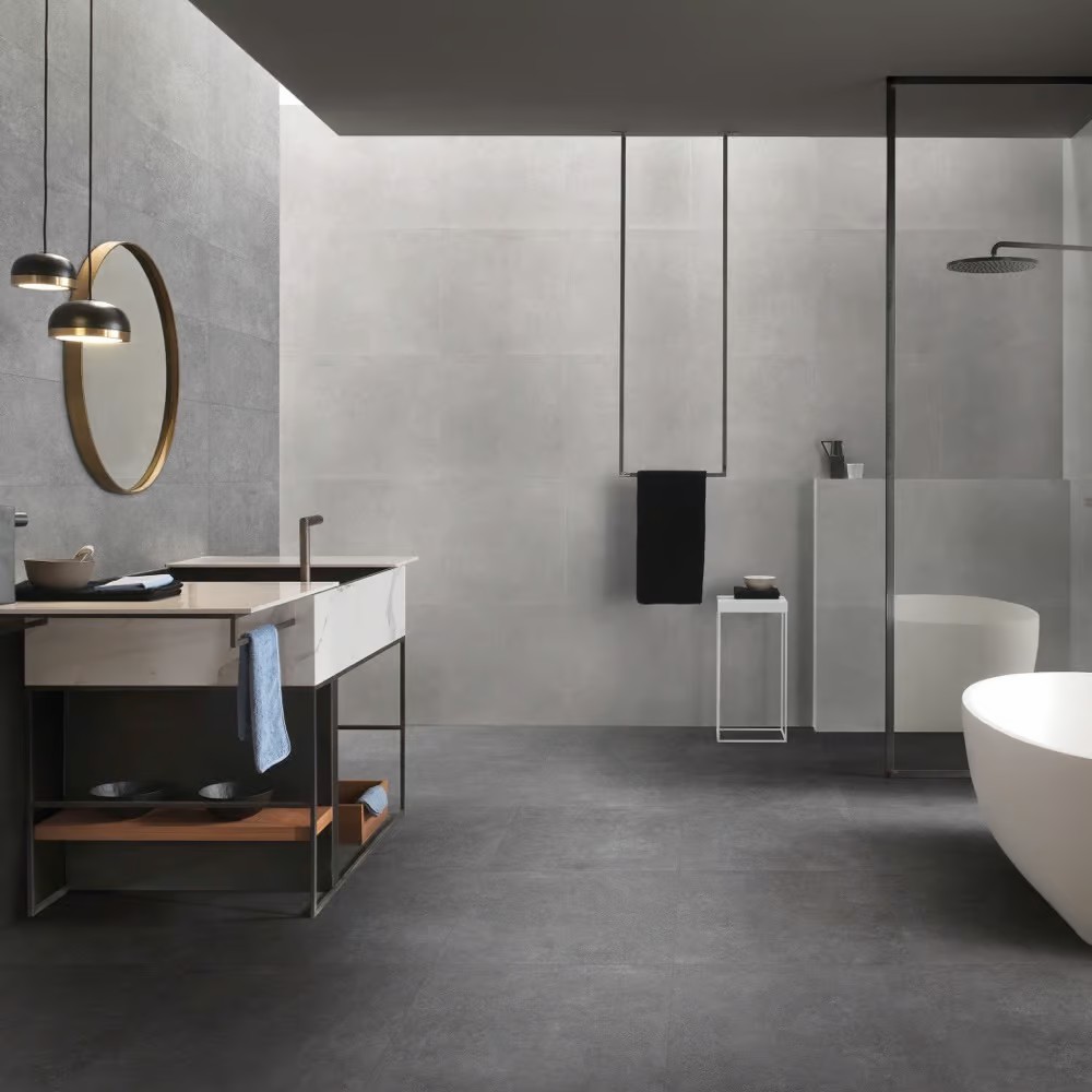 BOSTON GRIGIO MATT RECT TILE 600X600mm