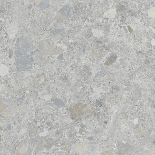 TERRAZZO ROCK GRIGIO MATT TILE 600X600mm