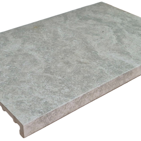 20MM 1 PC TRAVERTINO BIANCO DROP FACE 400X600mm