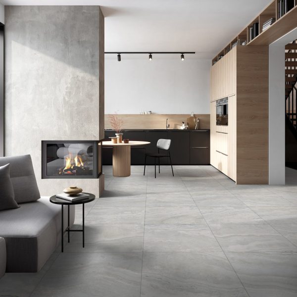ASCOLI PEARLA 3D HONED TILE 600X600mm