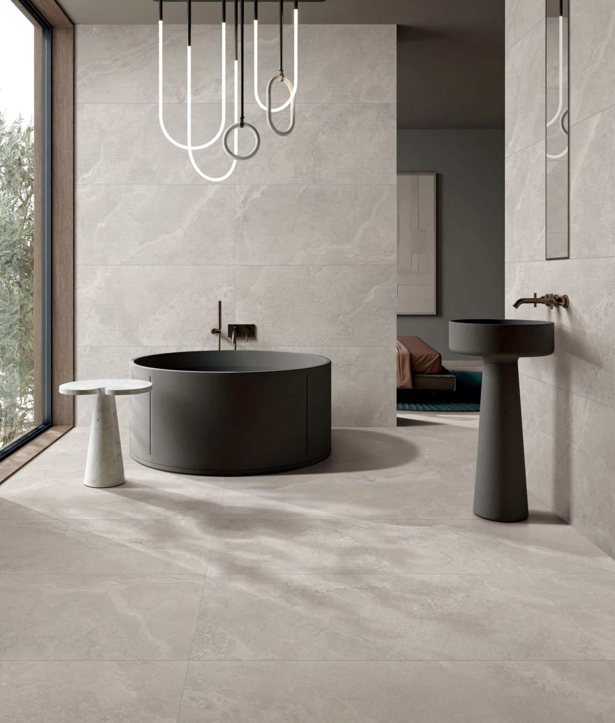 CROWN TRAVERTINE SILVER MATT P3 300X600mm