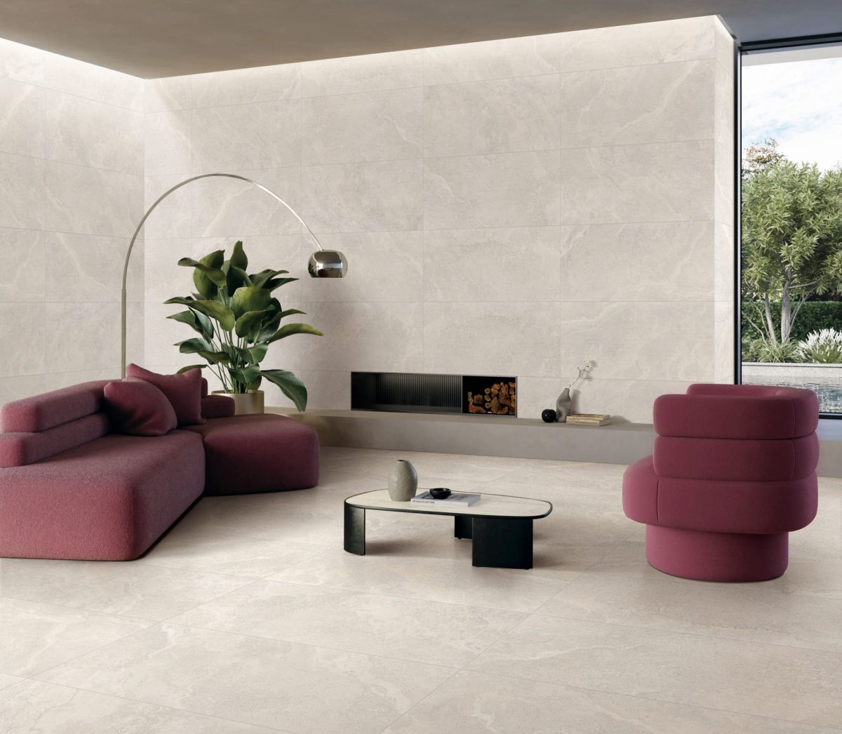 CROWN TRAVERTINE WHITE MATT P3 300X600mm