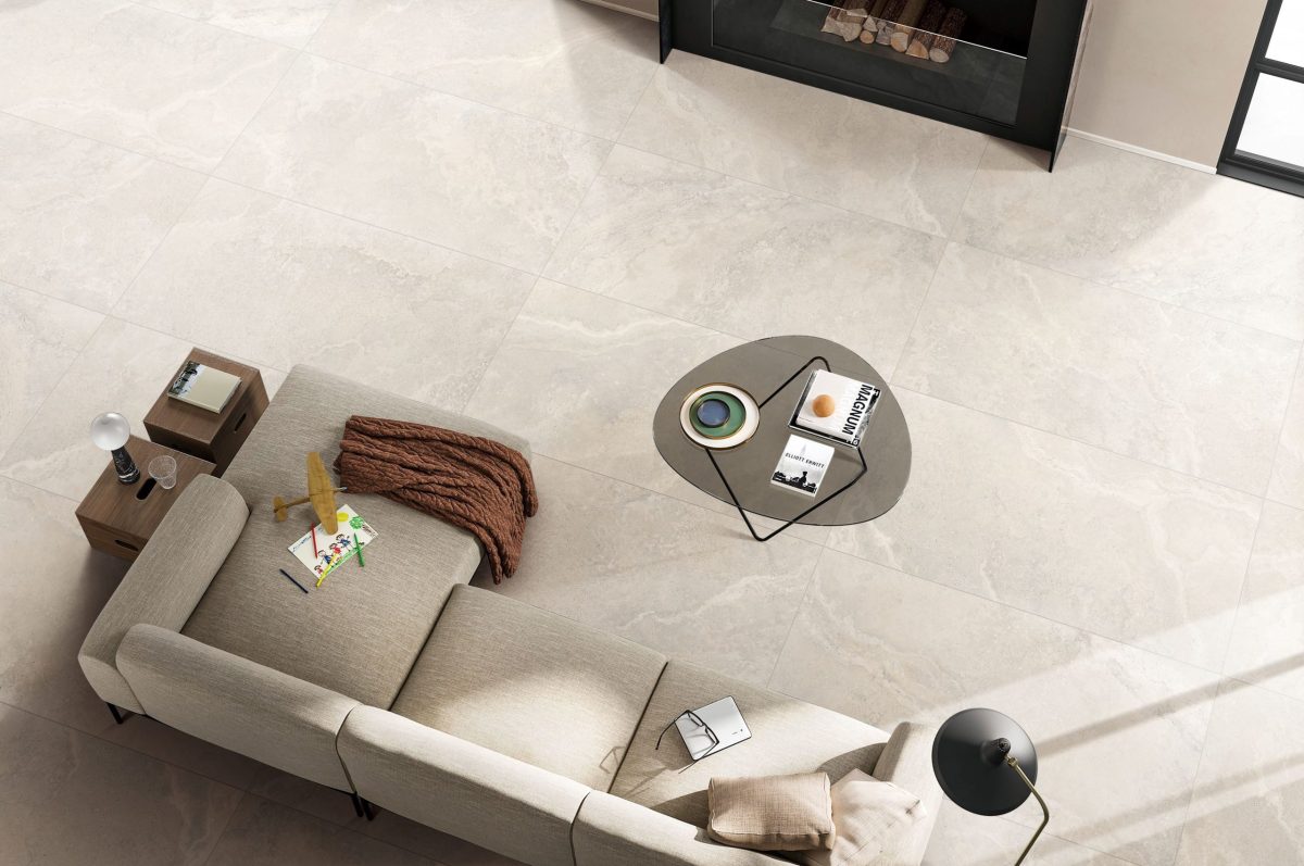 CROWN TRAVERTINE WHITE MATT P3 600X1200