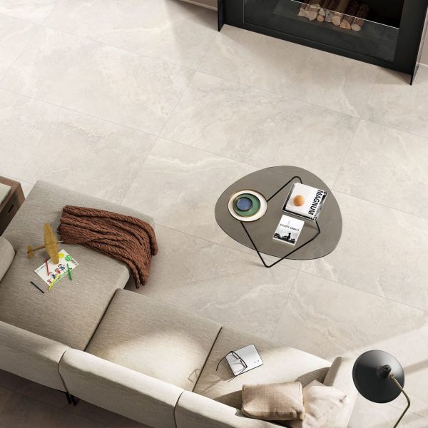 CROWN TRAVERTINE WHITE MATT P3 600X1200