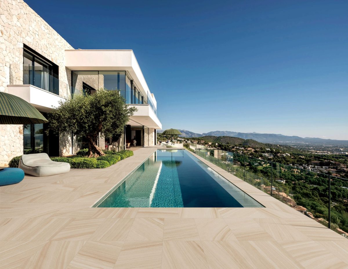 HAWKESBURY RIDGE SANDSTONE SQUARE PENCIL EDGE COPER P5 400X600X20mm