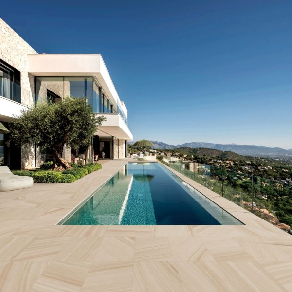 HAWKESBURY RIDGE SANDSTONE SQUARE PENCIL EDGE COPER P5 400X600X20mm