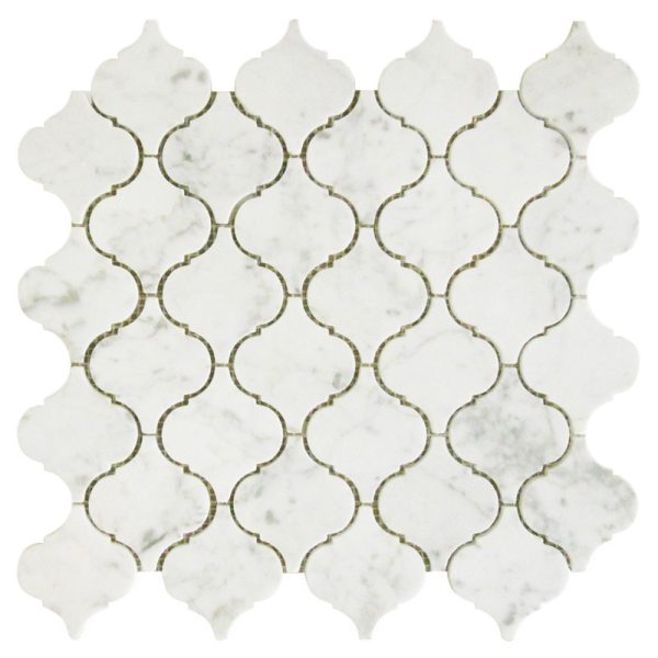 CALACATTA LANTERN POLISHED MOSAIC 295mmx305mm