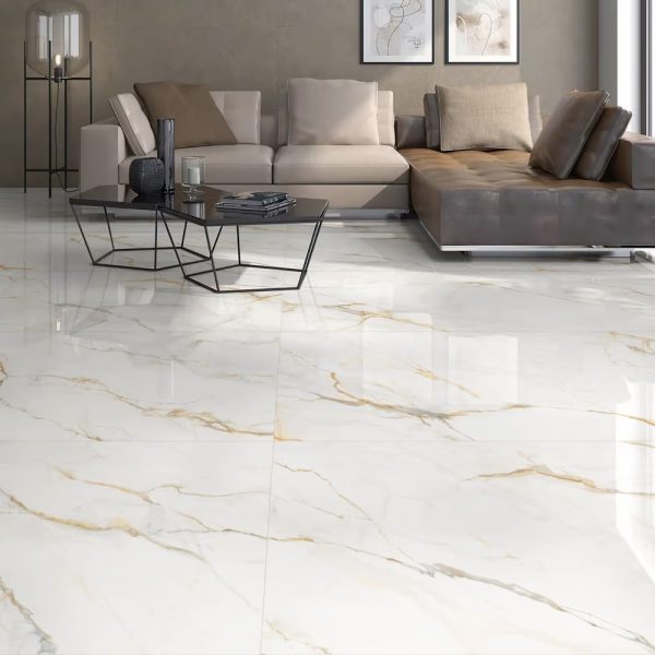 CALACATTA VALGI POLISHED TILE 600X600mm