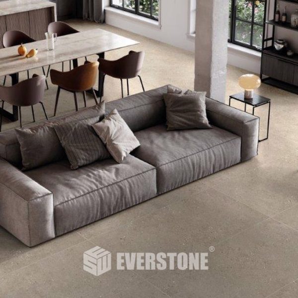 Frammenti Tech Beige Matt Tile 600X600mm
