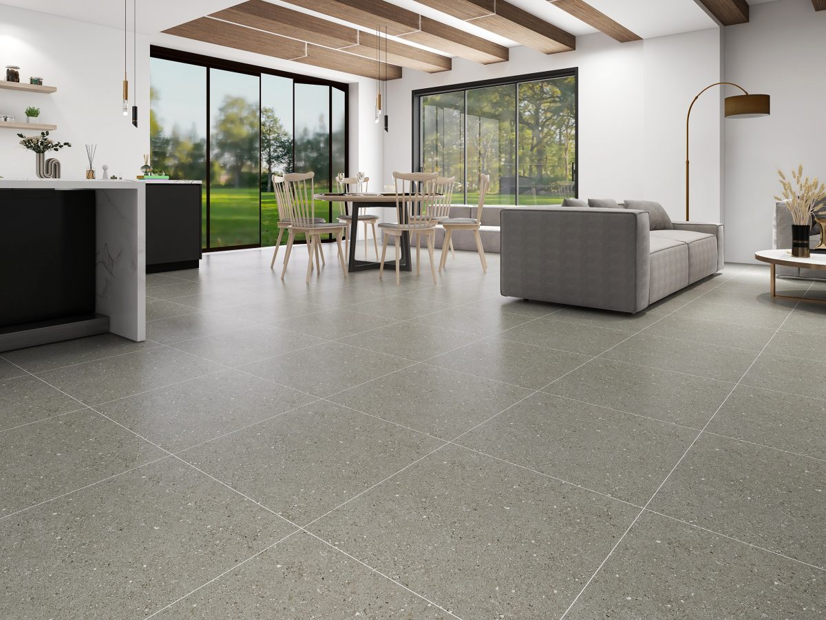 PRIME DOUBLE LIGHT GREY MATT 600X600mm