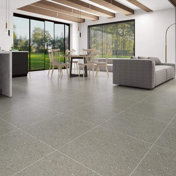 PRIME DOUBLE LIGHT GREY MATT 600X600mm