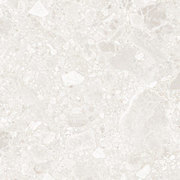 STUDIO TERRAZZO WHITE MATT RECTIFIED P3 600X600mm