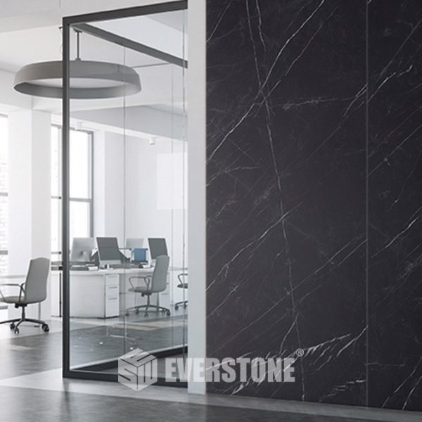 Superb Marble Marquina Black Natural Tile 600X600mm
