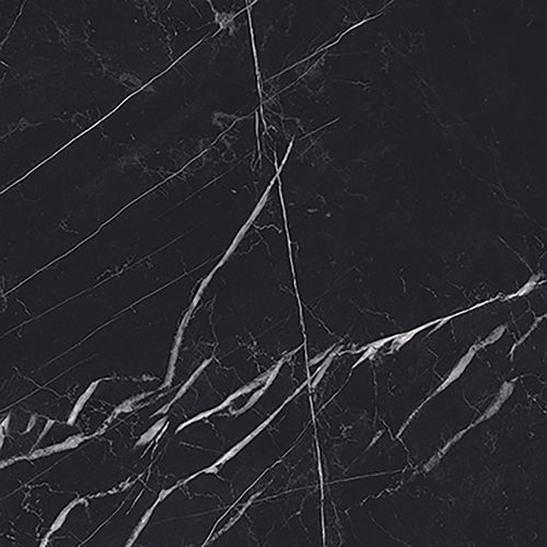 Superb Marble Marquina Black Natural Tile 600X600mm