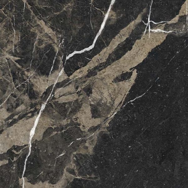 Superb Marble Pierre Black Natural Tile 1200X1200mm