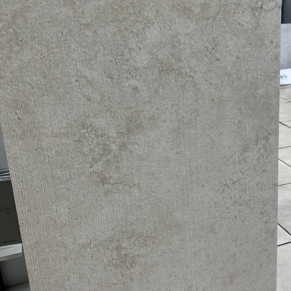Bellavista Crystal Trav Crosscut Bianco 3D Fluted 600x1200mm