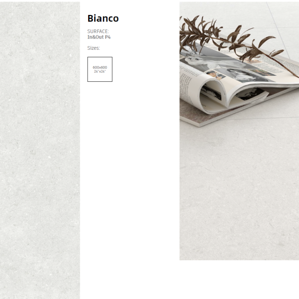 Bellavista Lims Bianco Flow 600x1200mm