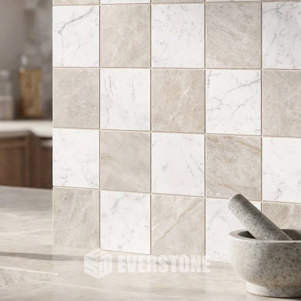 Euromarmo Taj Mahal HONED Tile 150x150mm