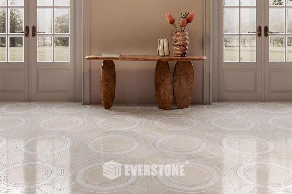 Marfil Art Decor Tile Creta 3D Honed 600x1200mm